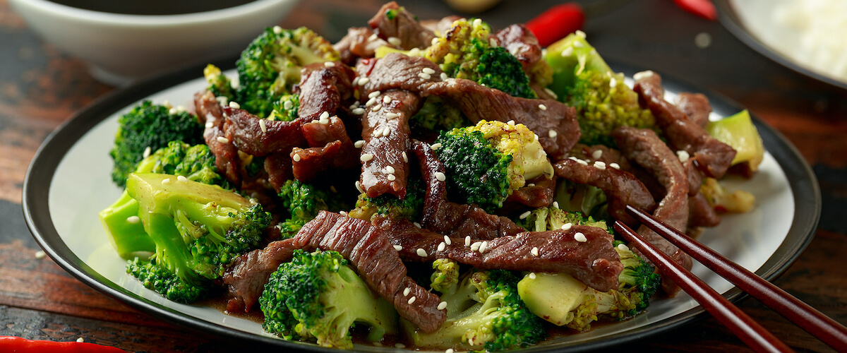 Beef & Broccoli with Brown Rice | Evolution Nutrition